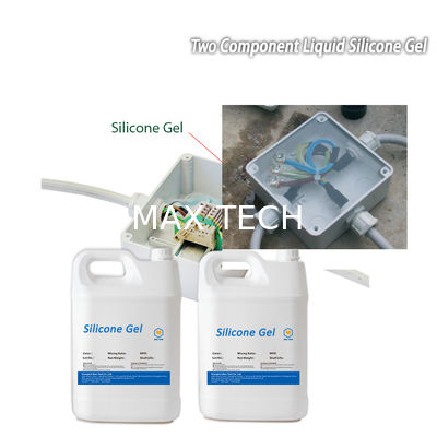 high temperature electrical insulation Blue waterproof cable junction box silicoen gel
