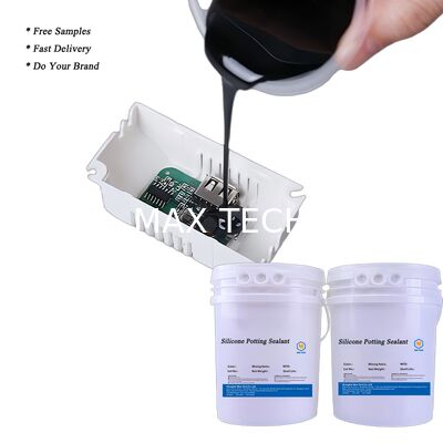 2.0 W/MK Electronic Potting Two Component Glue Silicone Potting Compound for Energy Storage Battery Module Supply