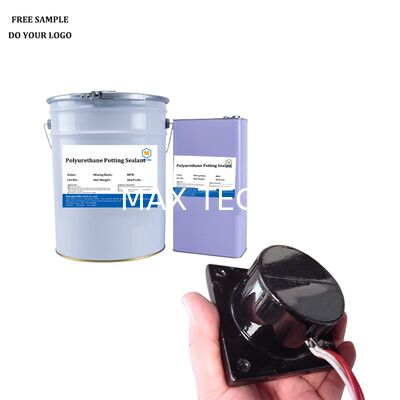 High Thermal Conductivity White PU Potting Adhesive for PCB/LED - Waterproof, Shockproof, Fast Curing Sealant