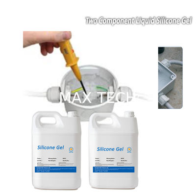 6707 alta dureza isolamento elétrico Azul caixa de junção de cabo à prova d'água selante de cola de gel de silicone