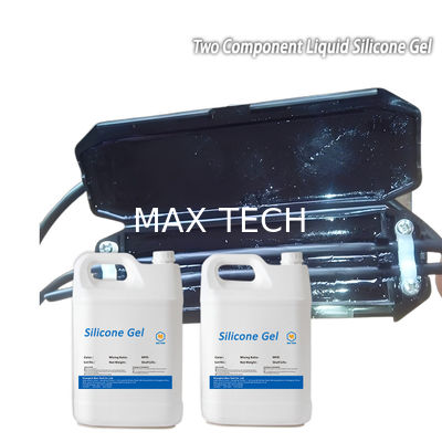 isolamento elétrico para altas temperaturas Caixa de junção de cabos transparente, dura e à prova d'água gel de silicone