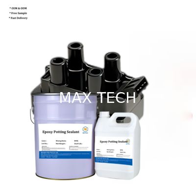 Bicomponentes Alta dureza Resina Epoxídica Preta Adesivo Dispositivos Eletrônicos Componentes Eletrônicos Resina Epoxídica