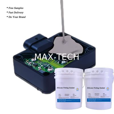 2.0 W/MK Electronic Potting Two Component Glue Silicone Potting Compound for Energy Storage Battery Module Supply